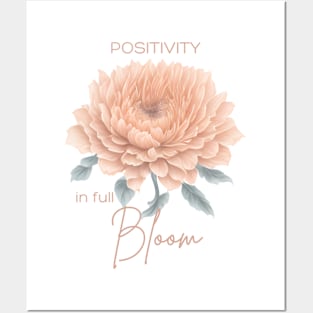 Positivity in Full Bloom Posters and Art